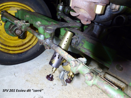 Tracteur SFV 201 (essieu carré)